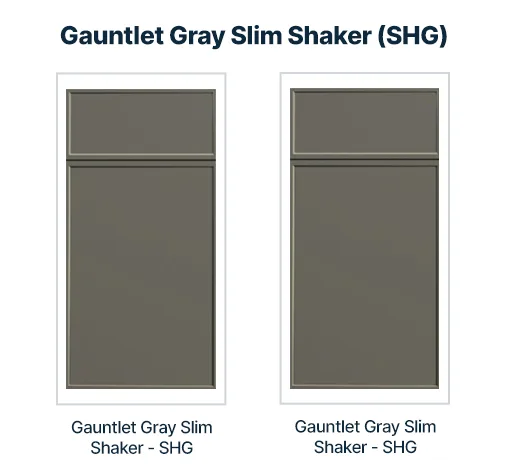 Gauntlet Gray Slim Shaker (S