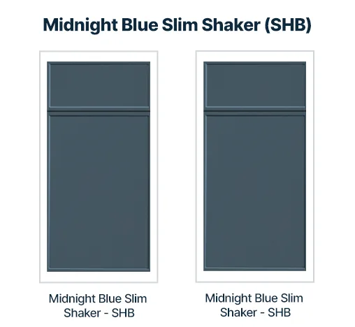 Midnight Blue Slim Shaker (S