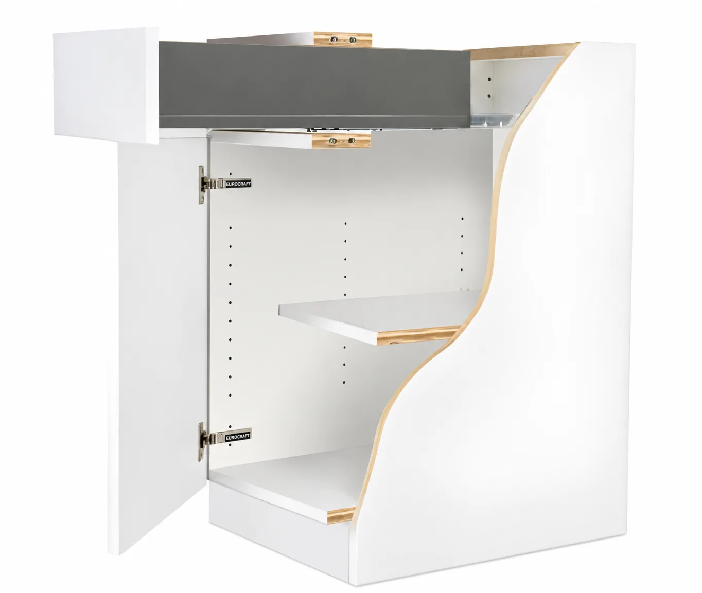 WHITE MELAMINE PLYWOOD BOX