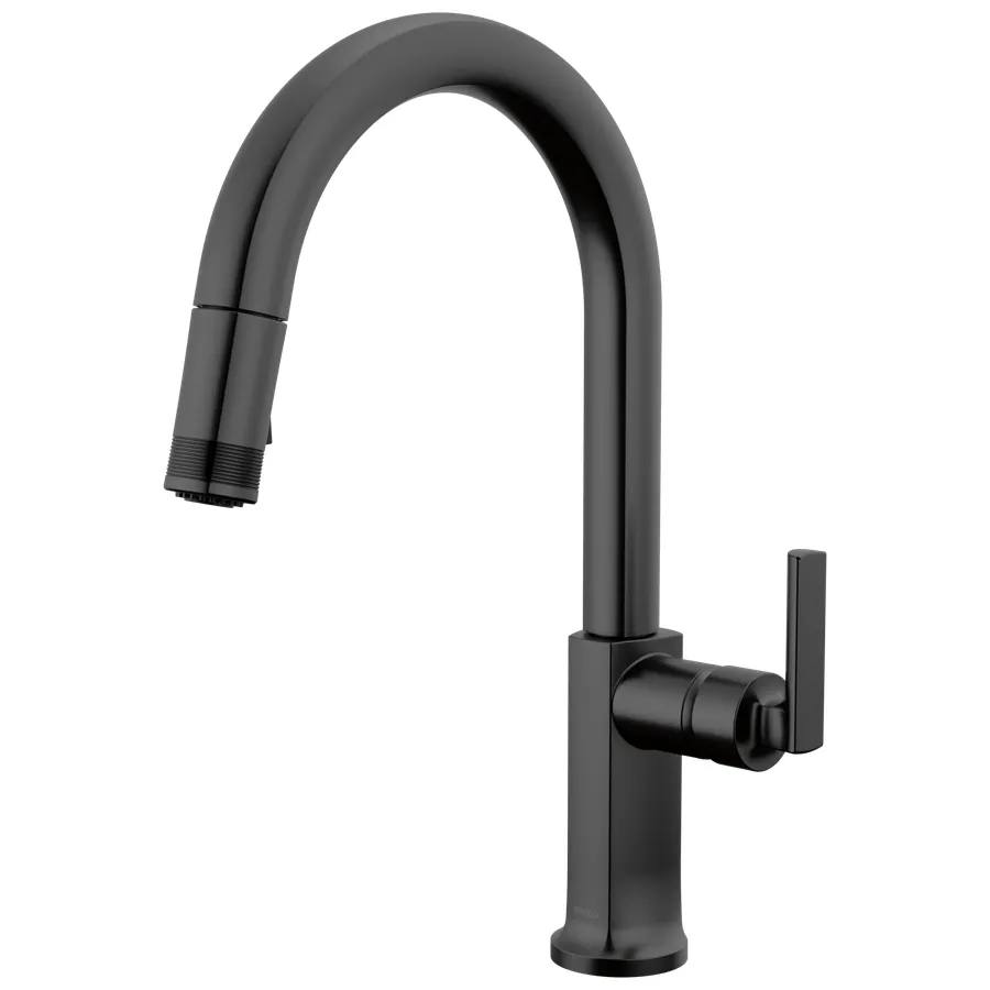 Brizo Kintsu Pull-Down Faucet with Arc Spout (less handle)